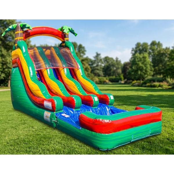 Water Beach Water Slide